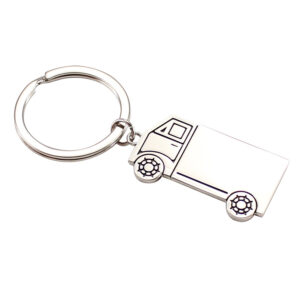 llavero metálico camión