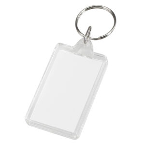 llavero porta foto acrílico
