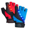 guantes de ciclismo con luces LED