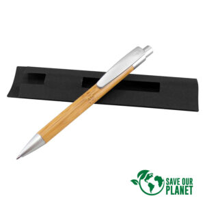 bolígrafo personalizado de bamboo