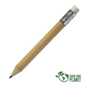 lápiz de grafito personalizado corto