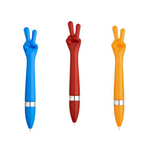 Bolígrafo Plástico Paz y Amor