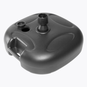 Base plástica rellenable