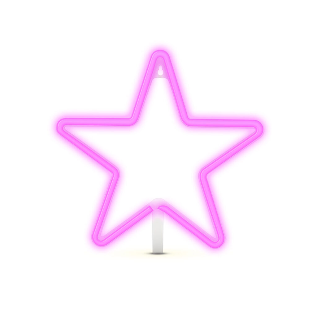 LUZ NEÓN ESTRELLA