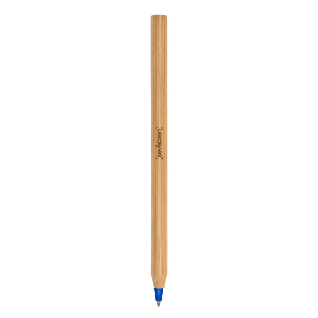 BOLIGRAFO DE BAMBÚ "VERYWOOD" TINTA AZUL