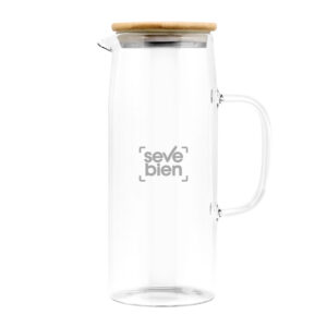 jarra personalizada de vidrio