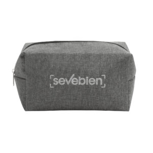 necessaire poliéster cierre negro