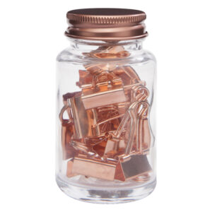 set sujeta papeles frasco