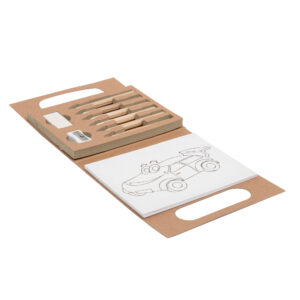 set para colorear personalizado con lápices