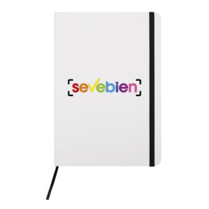 libreta blanca tapa dura