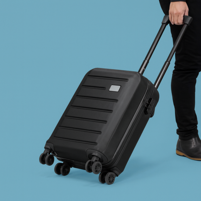 viaje sin fondo azul